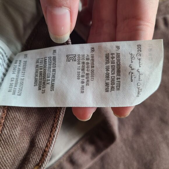 Hollister Womens Brown Color Block Dad Jeans Ultra High Rise 27x31 Size 5R - Picture 3 of 7